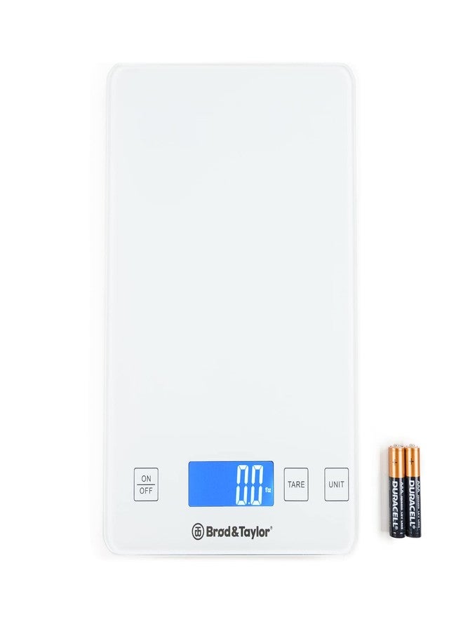 Brod & Taylor High Capacity Baking & Kitchen Scale (Weighs up to 33lbs/15kg of Ingredients), 1-Gram Precision, Five Unit Options, 5-Minute Display, Batteries Included - Image 1